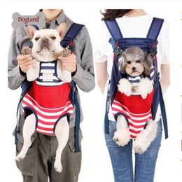 Pet dog cat carrier backpack travel carrier front chest large portable bags for 12kg pet outdoor transportin mochila para perro gb264O