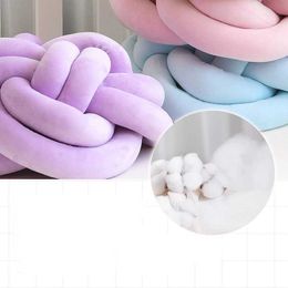 Cushion/Decorative Pcs Throw s Solid Color Handwoven Knotted Ball Living Room Bedroom Sofa Decorative Cotton Pure Shaped Cushion