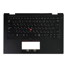 Original new Laptop palmrest with keyboard Japanese C cover without Touchpad for Thinkpad X1 Carbon 4th gen 01AV181