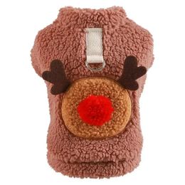 Dog Apparel Dog Apparel Pet Deer Coat Sweater Christmas Dog Clothes Year Pets Dogs Clothing for Small Medium Dogs Costume Warm Dog 231206
