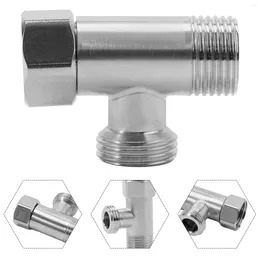 Kitchen Faucets Diverter Valve Stainless Steel T Adapter G1/2 T-Valve Sink Splitter For Bath Bidet Sprayer Shower Water Inlet