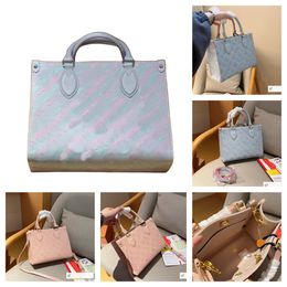 Summer stardust Series Handbag Women PM Totes Bag Designer Crossbody Handbag 25CM Shopping Wallet Lady Fashion Shoulder Purse ON THE GO Carry on Hobo Backpack Clutch