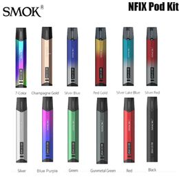 SMOK NFIX POD Kit 25W Output 700mAh Built-in Battery OLED Display with 3ml Nfix Pod with DC 0.8ohm MTL Coil E-cigarette Authentic