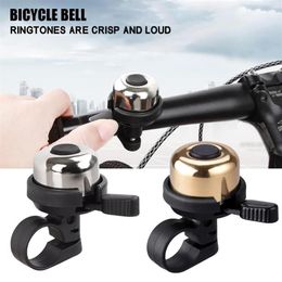 Bike Horns Safety Cycling Bicycle Handlebar Metal Ring Bell Horn Sound Alarm MTB Accessory Outdoor Protective Rings2512