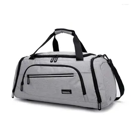 Duffel Bags Men Gym Bag Large Capacity Training Fitness Workout Sports Backpack Dry Wet Yoga Business Travel With Shoes Pouch