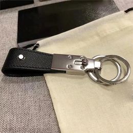 Keychains Lanyards Z98 High Quality Key Chain MB Style Leather Material Bussiness Casual Design 231205