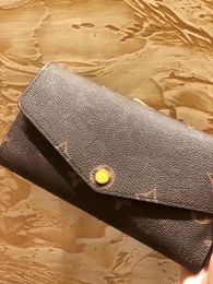 Designer Fashion Folding Classic Wallet Card Bag Imported Leather Bifold Clutch New Women's Luxury Classic Wallet Top Designer Coin Purses LUUT