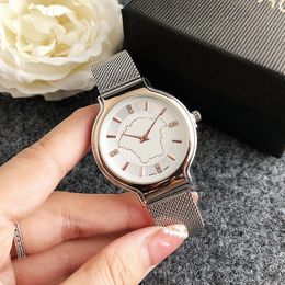 Designer Luxury Women's Watch 38mm Stainless Steel watch strap sapphire mirror two-pin timing quartz movement Wrist Watches