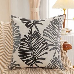 Cushion/Decorative Boho Nordic Leaves Decorative case Covers For Sofa Couch Chair Car Decorative Home Decor Cushion Cover