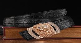 Belts Luxury Men039s Belt Embossed Head Layer With The Lion Buckle Men Fashion For High Quality Ladies3439480