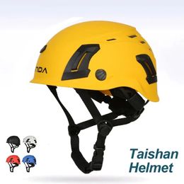 Ski Helmets Rock Climbing Helmet Goggles For Caving Canyoning Safety Helmet Downhill ABS Helmet Xinda Speleology Mountain Rescue Equipment 231205