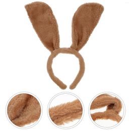 Bandanas Dog Ear Costume Headwear Animal Headband Halloween Adult Costumes All-match Hair Hoop
