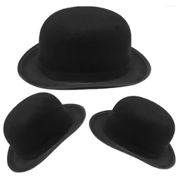 Berets 3 Pcs Magician Top Hat Clothes Kids Party Adult Men Cosplay Costume Children Man