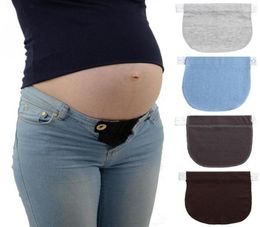 Maternity Waistband Pregnant Women039s Belt Extension Buckle Elastic Extender Soft Pants Pregnancy Adjustable Waist Lengthening5676556