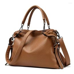 Evening Bags Luxury Casual Tote Women Bag High Quality Leather Ladies Hand For Shoulder Big Crossbody Sac A Main J40