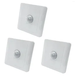 Smart Home Control 3X PIR Infrared Motion Sensor Switch 220V Auto LED Lamp Lighting Body Induction Detector