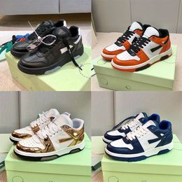 Top of Office Out Sneaker Designer Casual Shoes Luxury Women Sneakers Mixed Color Lace Up Flat Men Top white Black Navy Blue Vintage Distressed Mens Trainers 36-45