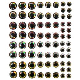 Fish Eyes for Unpainted Crankbaits Lure Bodies Blank Minnow Hard Baits Special 4D Fishing Lure Tackle Craft238I