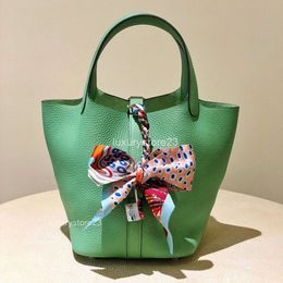 Quality Portable New Classy Bags Women's Picotinlock Hand Lady Cowhide Classic Bucket Designer High 2023 Fashion Tote Wrist Basket Bag Handbags Ry9l