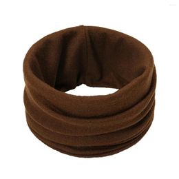 Scarves Women's Neck Warmer Scarf Winter Riding Windproof Solid Tube Men Cover Fake Collar Versatile Fashion Accessory Gift