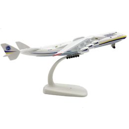 Aircraft Modle 1/400 Scale 20CM Diecast Alloy Antonov An-225 "Mriya" Aeroplane Model For Gift Collection 231206