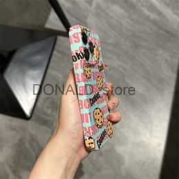 Cell Phone Cases Case for iPhone 13 PRO 13 PRO 14 14PLUS 14PRO Cartoon Cute English Cookies Anti-drop Mobile Phone Case J231206