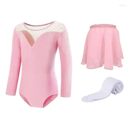 Stage Wear Toddler Tutu Soft And Breathable Comfortable Dancewear Girls Dance Leotards Skin-friendly Sweet Lovely Gymnastics