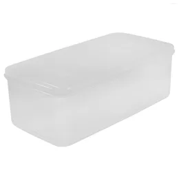 Plates Bread Storage Box Dispenser Bagel Container Containers Airtight Loaf Holder Lid