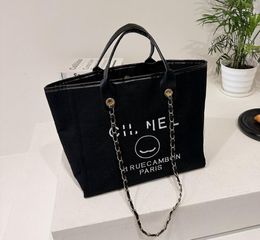 Large Designer Capacity Beach Brand Tote Ladies Shoulder Handbags Shopping Bag Fashion Duffel Bags Handbag Wallet Cc636