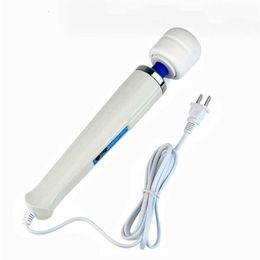 Party Favor Multi-Speed Handheld Massager Magic Wand Vibrating Massage Hitachi Motor Speed Adult Full Body Foot Toy For353h