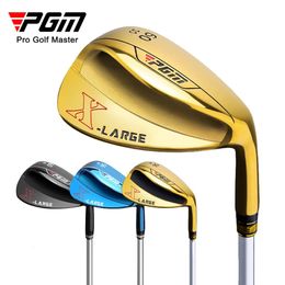 Club Heads PGM Golf Wedges 56 60 Degrees Increase Size Version Steel Golf Clubs Men's and Women's Unisex Sand Widened Bottom Wedges SG004 231205