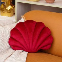 Cushion/Decorative Cute 3D Seashell Decorative Ocean Series Cushion for Bedroom Living Kids Room Gifts Christmas Party Decor