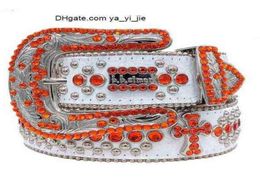 Designer Belt 2022 Simon Belts for Men Women Shiny diamond belt white cintura uomo boosluxurygoods 1030 117331209