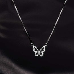 Necklace Fashion Exquisite Hollowed Out Butterfly Collarbone Chain Holiday Birthday Anniversary