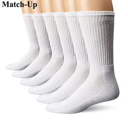 Men's Socks MatchUp sport crew terry socks athletic 6 PAIRS 231205