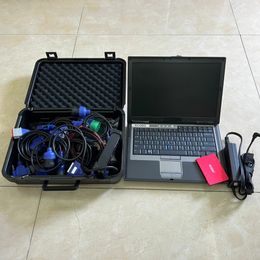 diesel truck scanner heavy duty diagnostic tool dpa5 adapter without bluetooth with laptop d630 computer full set 24v