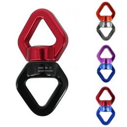 Carabiners 30KN Outdoor Climbing Carabiner 8-Shaped Connecting Rotating Ring Rope Swivel 231205