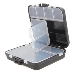 Compartments Storage Case Box Plastic Fishing Lure Spoon Hook Bait Tackle Box Accessory Square Fishhook YDY0507244w