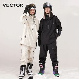 Other Sporting Goods Skiing Suits Men Women Solid Colour Ski Jacket Ski Pants Warm Windproof Winter Overalls Outdoor Sports Clothing Snowboard 231205