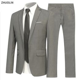 Men s Suits Blazers Men For Wedding Business 2 Pieces Elegant 3 Sets Formal Full Ternos Marriage Clothes Pants Jackets Luxury Costume 231206
