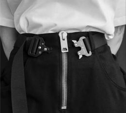 Four Types ALYX Belt Roller Coaster BELT Metal Button Unisex Hip Hop Swag Brand Men Women Belt ZMM036942542624