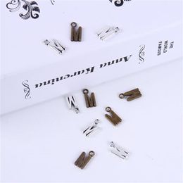 2015New fashion antique silver copper plated metal alloy selling A-Z Alphabet letter M charms floating 1000pcs lot #013x341G