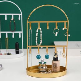 Hooks Jewelry Display Rack Earrings Stud Key Chain Storage Household Can Be Hung