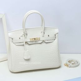 Selling Bags Handbags Ladies Best Classic Bag Women Shoulder Crocodile Leather Large Capacity Handbag Simple Iax3