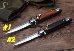 Hot 440C Knives Italian Bill DeShivs 9 Knife Godfather 10 76" Steel Blade Automatic Survival Outdoor Gear Camping Pocket ACK Stil Fmpv