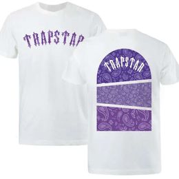 New Summer Fashion Brand Designer Trapstar t Shirts Short Sleeve Crew Neck Streetwear White Black Hip Hop Shirt Womens Tee England 688s