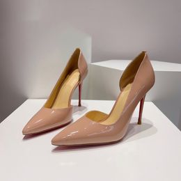 classic women lady sexy heeled 10cm high heel shoes party formal dress shoe footwear OL office female C0630