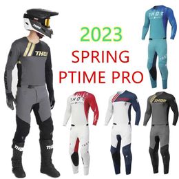 2023.06 Spring Prime Pro MX Gear Set Off Road Clothing Dirt Bike Jersey 4 Colour Motorcycle Suit
