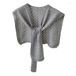 Bandanas Knitted Shawl Scarf Comfortable Wraps For Women Women's Spring And Autumn Clothes Knitting Travelling Daily