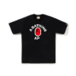 New A Bathing A Ape T Shirt Red Camo College Tee personality